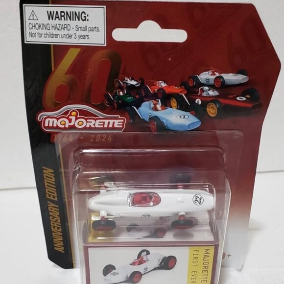 60th Anniversary Edition Majorette First Ever Diecast Car WHITE #22 Collectible - Picture 9 of 10